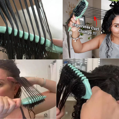 Seravana™ No-Heat Curl Brush